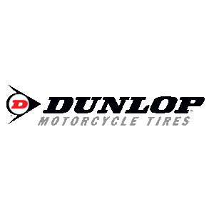 Dunlop Motorcycle Tires Sponsor Logo Image